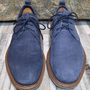 Ecco ST1 Hybrid Men's Nubuck Shoes. Blue Casual Sneakers - 836404 Size EU44 EUC